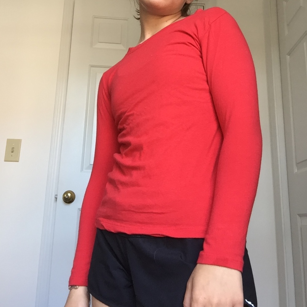 Red long sleeve
